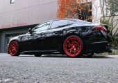  HRE S101 TINTED RED 22inch on KY51 FUGA!!!